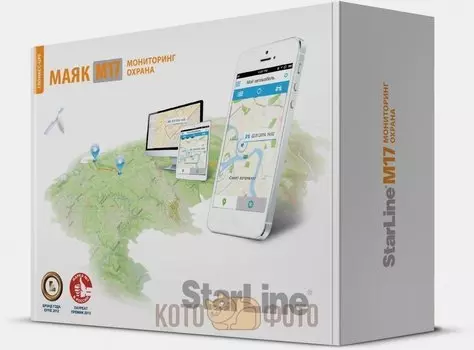 Охранно-поисковый маяк StarLine M17 Глонасс,GPS