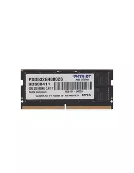 Оперативная память Patriot SODIMM 32GB DDR5-4800 (PSD532G48002S)