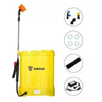 Опрыскиватель садовый аккумуляторный DEKO DKSP12, 14 л