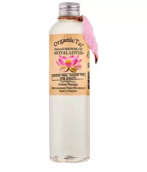 OrganicTai Безсульфатный гель для душа с экстрактом королевского лотоса Natural Shower Gel Royal Lotus, 260 мл