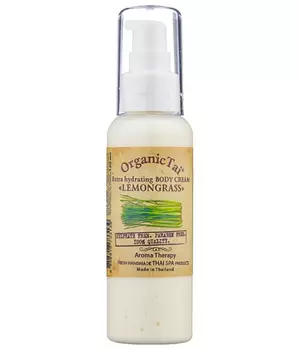 OrganicTai Экстраувлажняющий крем для тела с экстрактом лемонграсса Extra Hydrating Body Cream Lemongrass, 120 мл