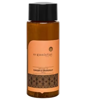 OrganicTai Массажное масло для тела с имбирем и грейпфрутом Massage Oil Ginger &amp; Grapefruit Lifting, 100 мл