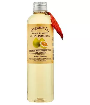 OrganicTai Натуральный шампунь для волос с маслом тайского помело Natural Shampoo Thai Pomelo, 260 мл