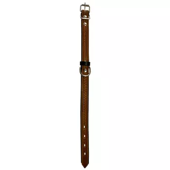 Ошейник для собак 1332Р HIGHT LINE 25 мм тиснение длина до 50 см рыжий