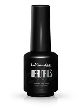 Основа для гель-лака выравнивающая InGarden "Идеальные ногти" flexible base gel "ideal nails!"11 мл.