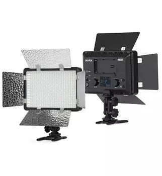 Осветитель светодиодный с функцией вспышки Godox LF308D накамерный (без пульта)