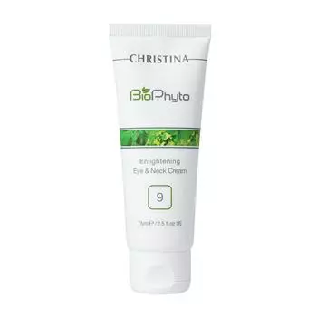 Осветляющий крем для кожи вокруг глаз и шеи Christina Bio Phyto Enlightening Eye and Neck Cream, 75 мл