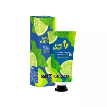 Освежающий крем для ног, 100мл, Consly Consly Refreshing Foot Cream, 100ml