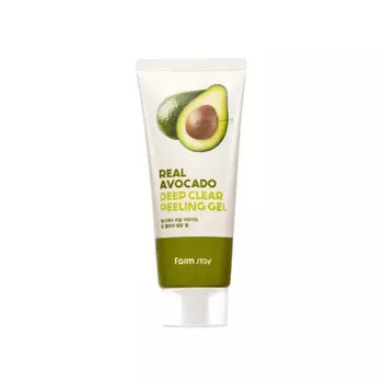 Отшелушивающий гель с экстрактом авокадо FarmStay Real Avocado Deep Clear Peeling Gel 100 мл