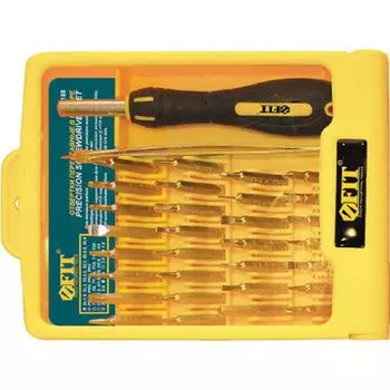 Отвертка с набором бит FIT 56188