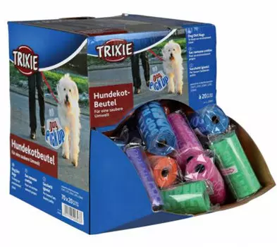 Пакеты TRIXIE 22843 для уборки за собаками 70 рулонов по 20 шт