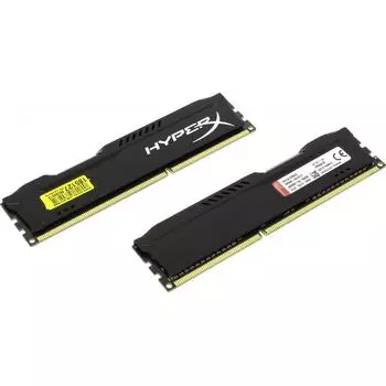 Память DDR3 Kingston 2x4Gb HyperX FURY Black (HX316C10FBK2/8)