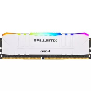 Память оперативная DDR4 Ballistix RGB White 8Gb 3000MHz (BL8G30C15U4WL)