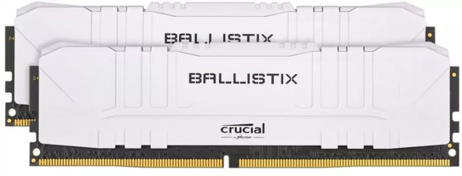 Память оперативная DDR4 Crucial Ballistix White 32Gb (16Gbx2) 3000MHz (BL2K16G30C15U4W)