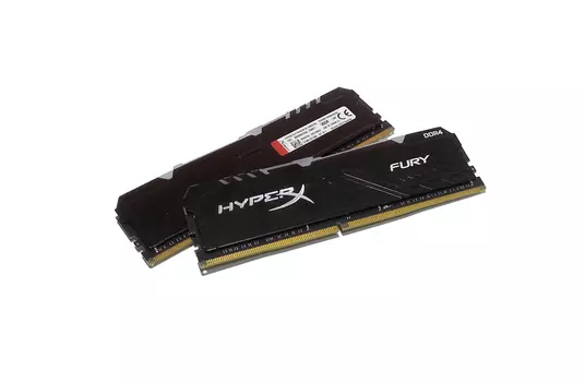 Память оперативная DDR4 Kingston HyperX Fury RGB 2x16Gb 3000Mhz (HX430C15FB3AK2/32)