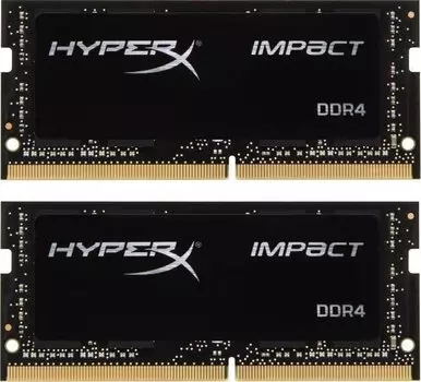 Память оперативная DDR4 Kingston HyperX Impact (Kit of 2) 64Gb 2933MHz (HX429S17IBK2/64)