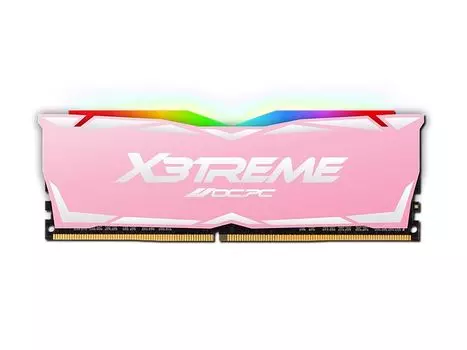 Память оперативная DDR4 OCPC CL16 X3 RGB 8Gb, 3200Mhz, (MMX3A8GD432C16PK)