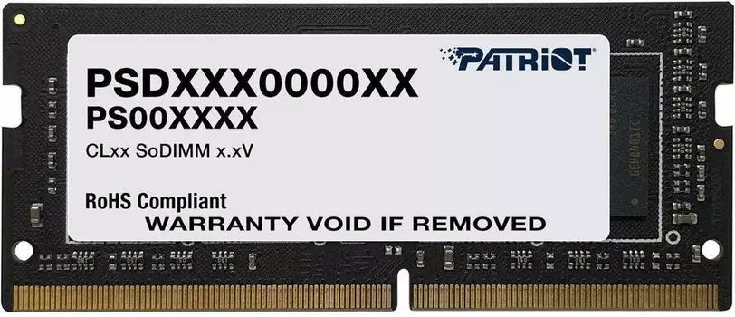 Память оперативная DDR4 Patriot 4Gb 2666MHz (PSD44G266641S)