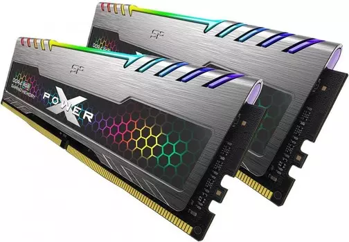 Память оперативная DDR4 Silicon Power XPower Turbine RGB 16Gb 3200MHz (SP016GXLZU320BDB)