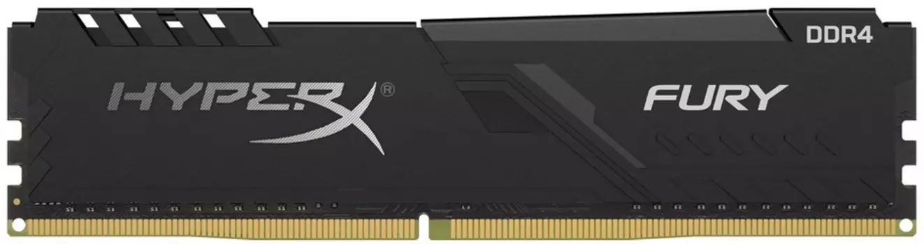Память оперативная Kingston DDR4 16GB 2666MHz DIMM HyperX FURY (HX426C16FB3/16) Black