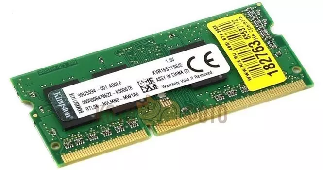 Память SO-DIMM Kingston DDR3 2Gb 1600MHz (KVR16S11S6/2)