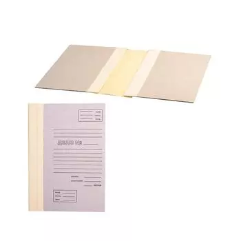 Папка архивная для переплета А4 (310х215 мм), 40 мм, без клапанов, переплетный картон/коленкор