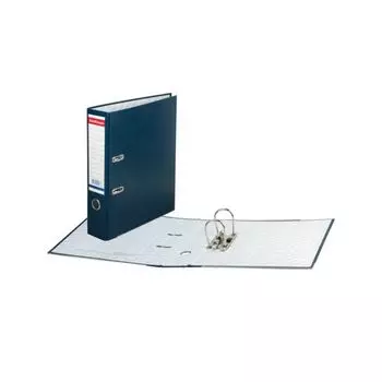 Папка-регистратор ERICH KRAUSE Бизнес, с покрытием из ПВХ, 70 мм, синяя, 198