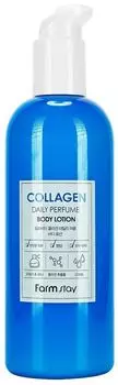 Парфюмированный лосьон для тела FarmStay с коллагеном, 330мл,