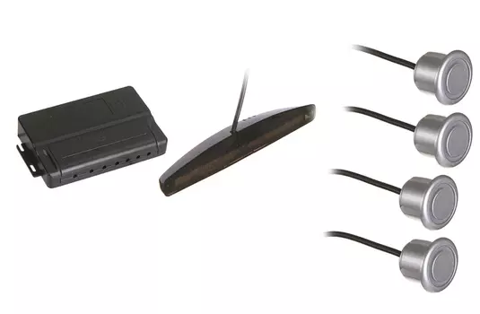 Парковочный радар ALFA AF-184 Silver 3 в 1 4 сенсора