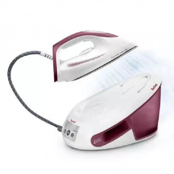 Паровая станция Tefal Pro Express Anticalc SV8012E0 белый/фиолетовый