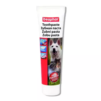 Паста зубная для собак, кошек Beaphar со вкусом печени 100 мл