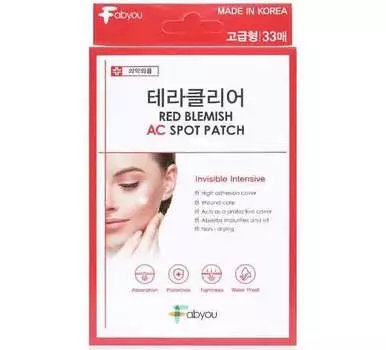Патчи для проблемной кожи анти-акне Eyenlip Fabyou Theraclear Red Blemish Ac Spot Patch, 33 шт