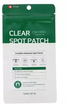 Патчи для проблемной кожи SOME BY MI Clear Spot Patch 18 шт. (10 мм*9 шт. + 12 мм*9 шт.)