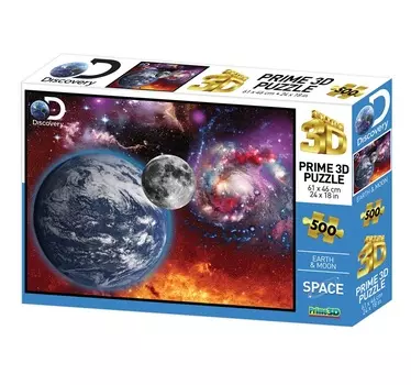Пазл 3D "Космический пейзаж", 500 деталей/Discovery PR10081