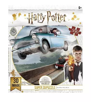 Пазл 3D "Летающая машина" 500 элементов PR32512