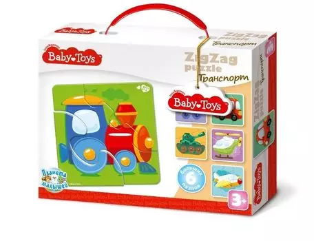 Пазл ДЕСЯТОЕ КОРОЛЕВСТВО 02502 Транспорт