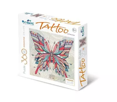 Пазл ORIGAMI 5364 Бабочка