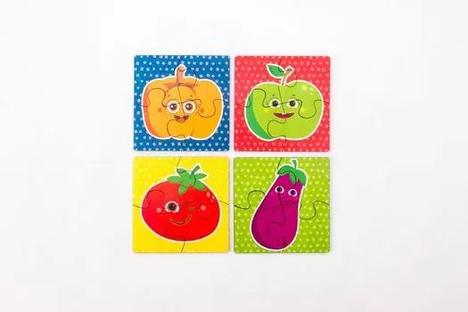 Пазл WOODLANDTOYS 099105 Фрукты-Овощи