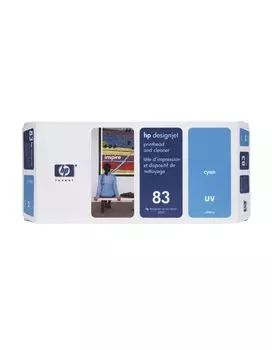 Печатающая головка HP 83 голубая