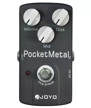 Педаль эффектов Joyo JF-35-Pocket-Metal-Dist