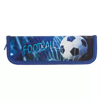 Пенал ЮНЛАНДИЯ, 1 отделение, ламинированный картон, 19х7 см, Футбол, 228247, (6 шт.)