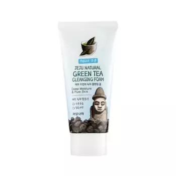 Пенка для лица Welcos Jeju Natural Green Tea Cleansing Foam 120 г