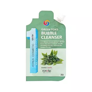 Пенка для умывания Eyenlip Green Toks Bubble Cleanser 20гр