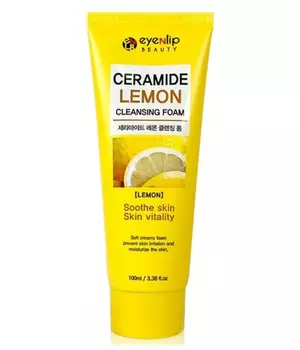 Пенка для умывания с керамидами и лимоном Eyenlip Ceramide Lemon Cleansing Foam, 100 мл