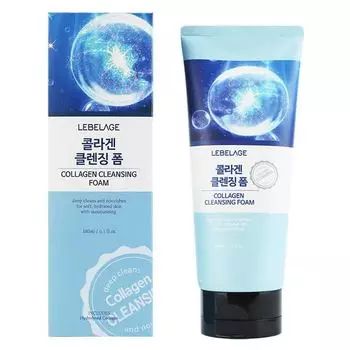 Пенка очищающая с коллагеном LEBELAGE Collagen Cleansing Foam, 180ml
