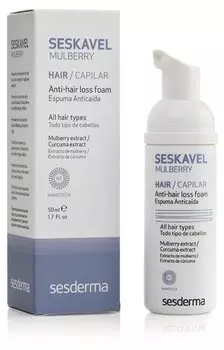 Пенка от выпадения волос Sesderma Seskavel Mulberry, 50 мл