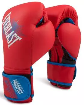 Перчатки боксёрские детские EVERLAST PROSPECT PU, P00001644, Красный, 4 унции