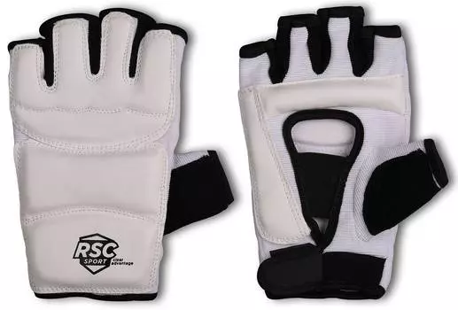Перчатки таэквондо RSC PU, 3650, Белый, M