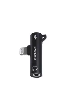 Переходник Exployd EX-AD-756 3.5мм 8 Pin Classic черный