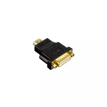 Переходник Hama H-34036 00034036 HDMI (m) DVI-D (f) черный